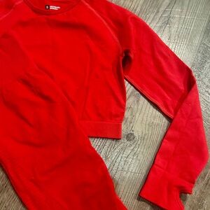 RED Matching Longsleeve Workout wear, never been worn Activewear